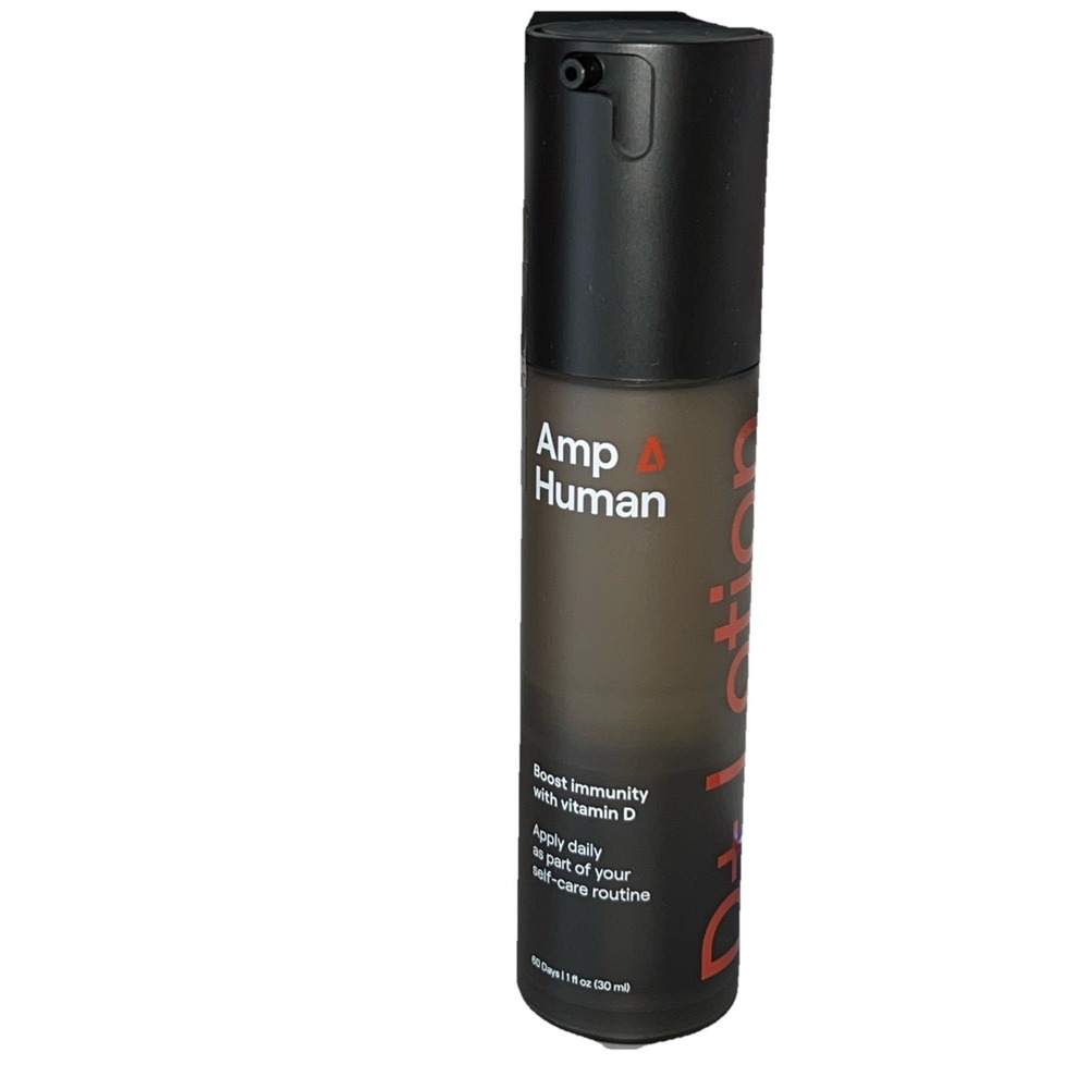 AMP HUMAN D+‎ LOTION 1 Fl Oz Boost Immunity Health Benefits Bones Daily Use New
